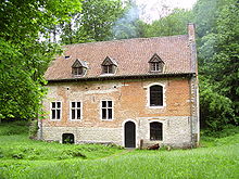 The chateau as it appears today Trois Fontaines BXL.JPG