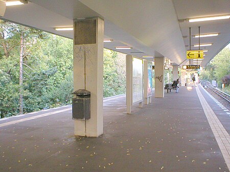 U Bahn Berlin Scharnweberstraße