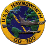 USS Haynsworth (DD-700) lambang.png