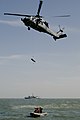 US Navy 100406-N-9123L-004 U.S. and Republic of Korea sailors conduct a medical evacuation training exercise in the Yellow Sea.jpg