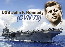 USS John F. Kennedy (CVN-79) bölümünün açıklayıcı görüntüsü