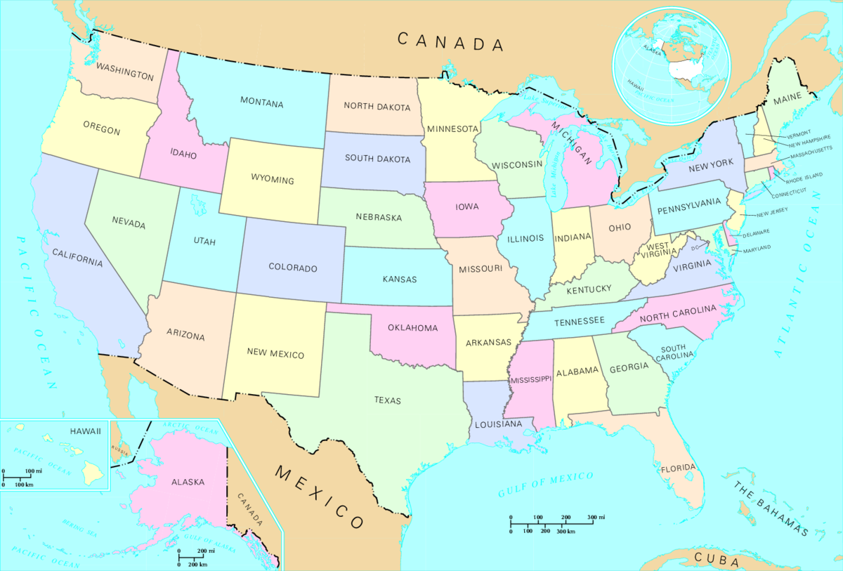 List Of U S States By Traditional Abbreviation Simple English Wikipedia The Free Encyclopedia