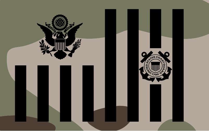 File:United States Coast Guard patch in multicam pattern.svg