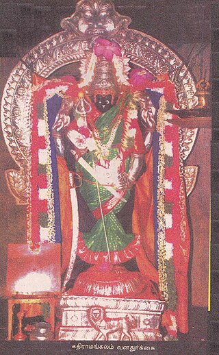 <span class="mw-page-title-main">Kathiramangalam Vana Durga Temple</span> Temple in Tamil Nadu, India