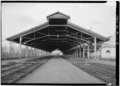 VIEW LOOKING EAST, DETAIL ELEVATION - Louisville and Nashville Railroad, Union Station Train Shed, Water Street,