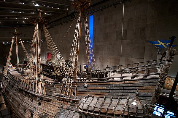 Vasa's port side