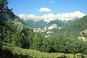 Vercors: Landschaft bei Corrençon