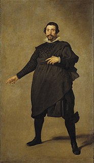 <i>Portrait of Pablo de Valladolid</i> Portrait by Diego Velázquez of Pablo