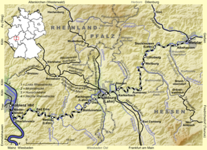 Route of the Lahn Valley Railway