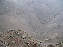 Parc national du Vésuve - le cratère