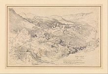 Victor Paul Mohn (Allemand - Vue de Civitella, près d'Olevano - Google Art project.jpg