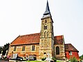 Kirche Saint-Aubin, Südfassade