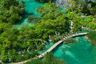 National park Plitvice Lakes. Photograph: Zysko serhii (CC BY-SA 4.0)