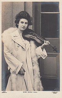 Marie Hall British musician (1884–1956)