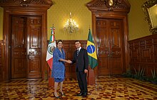 President Dilma Rousseff and President Enrique Pena Nieto in Mexico City; 2015. Visita de Estado de la Presidenta de la Republica Federativa del Brasil, Dilma Rousseff. (18115879476).jpg