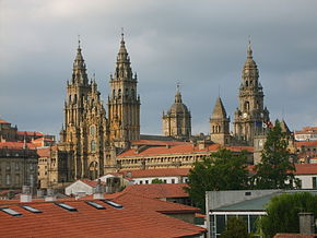 Vista de la Catedral de Santiago de Compostela.JPG