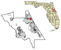 Thumbnail for File:Volusia County Florida Incorporated and Unincorporated areas Holly Hill Highlighted 1231350.svg