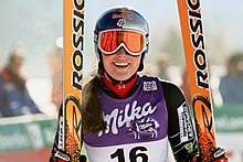 Professional USA ski racer Lindsey Vonn dressed for a race. Vonn-lindsey 15-12-07 - 007.jpg
