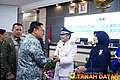 Wakil Bupati Tanah Datar Richi Aprian sampaikan ucapan selamat kepada Ekos Albar sebagai Wawako Padang