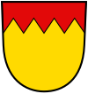 Harthausen coat of arms on the Scher.svg