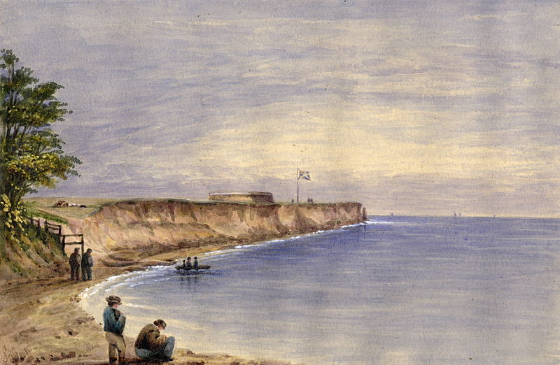 File:Watercolour of Fort Mississauga, Niagara-on-the-Lake.jpg