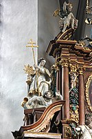 Wehr, Kirche - Seitenaltar li., St. Norbert (2014-10-01 857).JPG