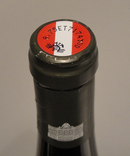 A mandatory numbered seal on all Austrian wine bottles at Qualitätswein level was one of the measures introduced in the 1985 Austrian wine law.