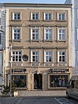 Town house with Roman tombstone