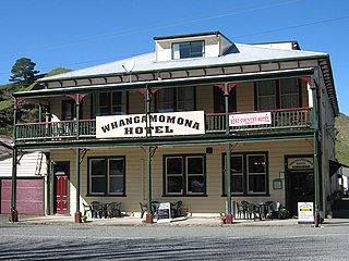 Whangamōmona Place in Manawatū-Whanganui region, New Zealand