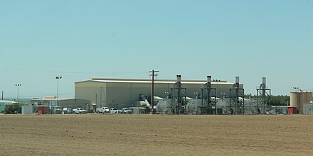 Wheeler Ridge Compressor Station, in Kern County, California