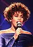 Whitney Houston performing on her Welcome Home Heroes concert in 1991.