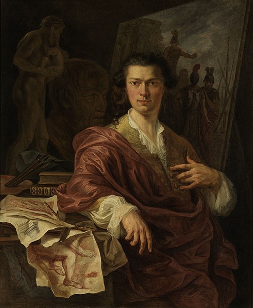 File:Willem Herreyns - Portrait of Artist A. C. Lens - WGA11383.jpg