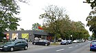 Wiesbadener Straße, toegang tot de supermarkt