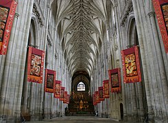 Winchester cathedral flags