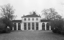 Wye Plantation Orangery photographed in 1937 Wye House, Orangery.png