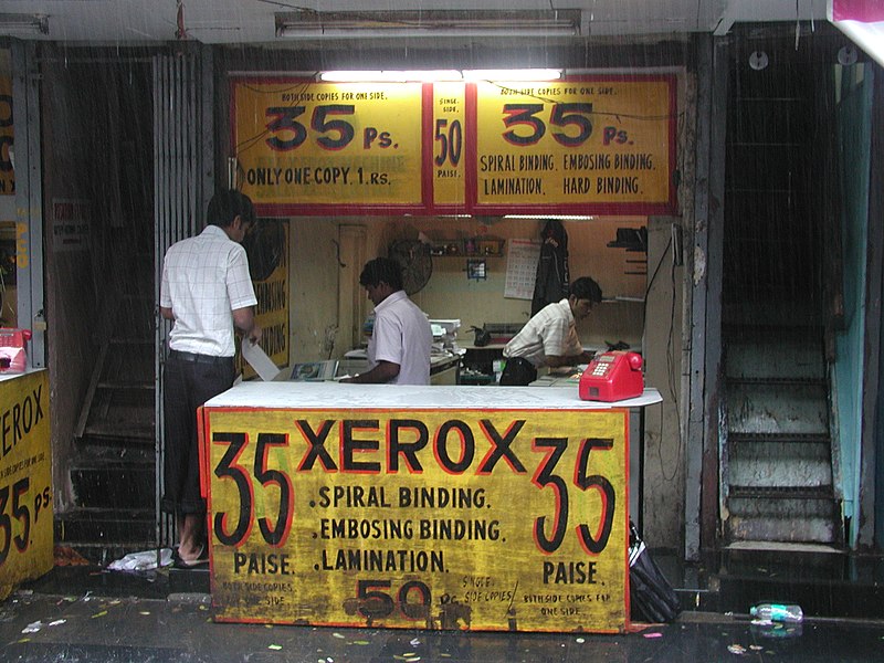 File:Xerox stand in Mumbai.jpg
