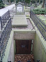 Subterranean burial vault of Baron van Ittersum in Zwolle, Netherlands.