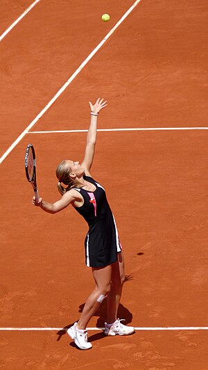Ágnes Szávay at the 2009 French Open