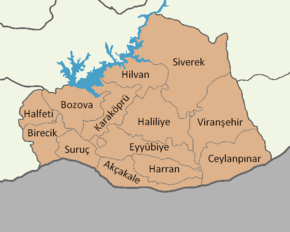Şanlıurfa location districts.png