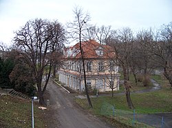 bývalé restaurace na ostrově Štvanice