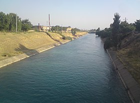 Канал ниже Чирчикской ГЭС им. Логинова