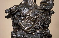 Массіміліано Сольдані. Деталь бронзової вази з Нептуном, Музей Вікторії й Альберта, Лондон