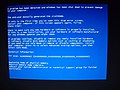 Миниатюра для Файл:Синий экран смерти в Windows xp.jpg