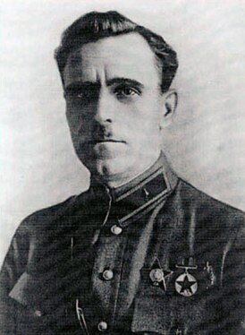 Comandantul de brigadă A. S. Sirotkin