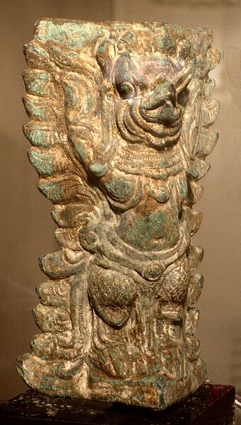 File:--Garuda-- figure, gilt bronze, --Khmer Empire--, 12th-13th century, --John Young Museum--, --University of Hawaii at Manoa--.jpg