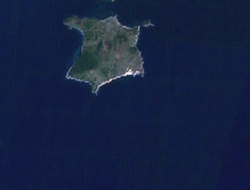 Satellitenbild von Reyneke Island