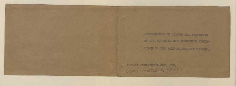 File:16 Photographs of scenes and incidents on the Imperial Oil Company's expedition to the Ford Norman oil fields (HS85-10-39070) original.tif