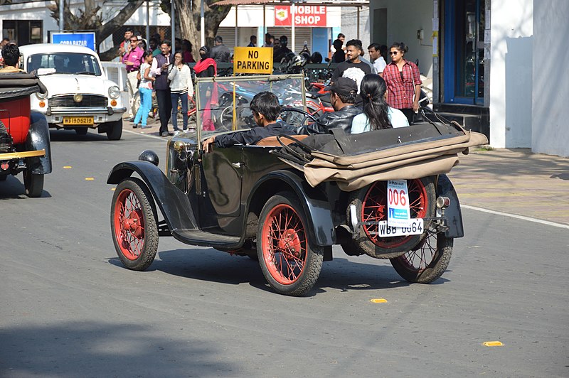 File:1925 Austin Seven - 7 hp - 4 cyl - WBB 0064 - Kolkata 2017-01-29 4323.JPG