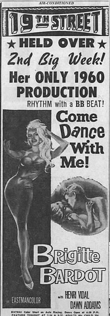 1960 - Nineteenth Street Theater Ad - 24 Aug MC - Allentown PA.jpg