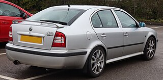 2005 Skoda Octavia VRS 1.8 Rear